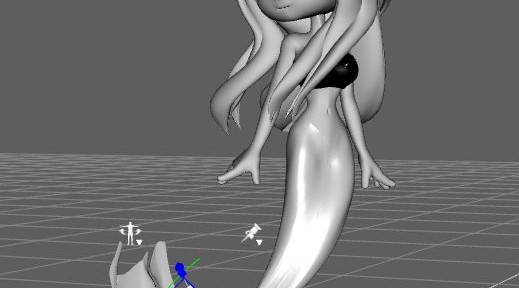 3D mermaid tail for Cookie?